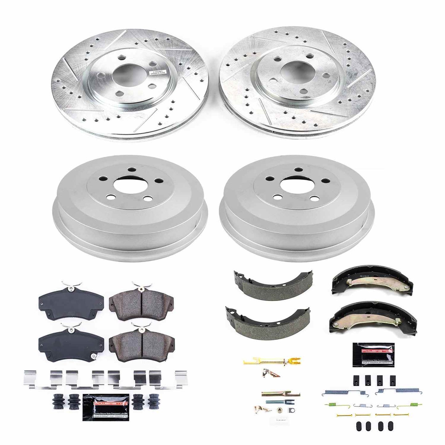 PowerStop Power Stop 2004 Chrysler PT Cruiser Front & Rear Z23 Evolution Sport Brake Kit K15233DK