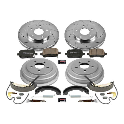PowerStop Power Stop 05-07 Chevrolet Malibu Front & Rear Z23 Evolution Sport Brake Kit K15239DK