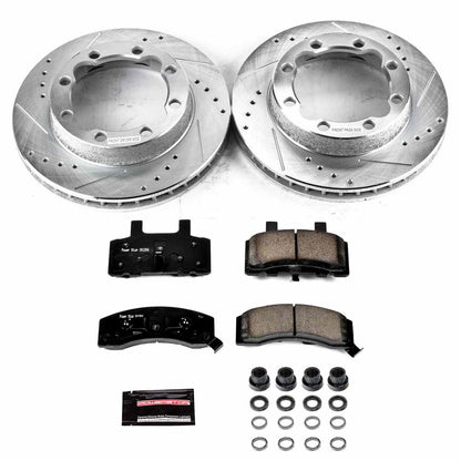 PowerStop Power Stop 94-99 Chevrolet K1500 Suburban Front Z23 Evolution Sport Brake Kit K1524