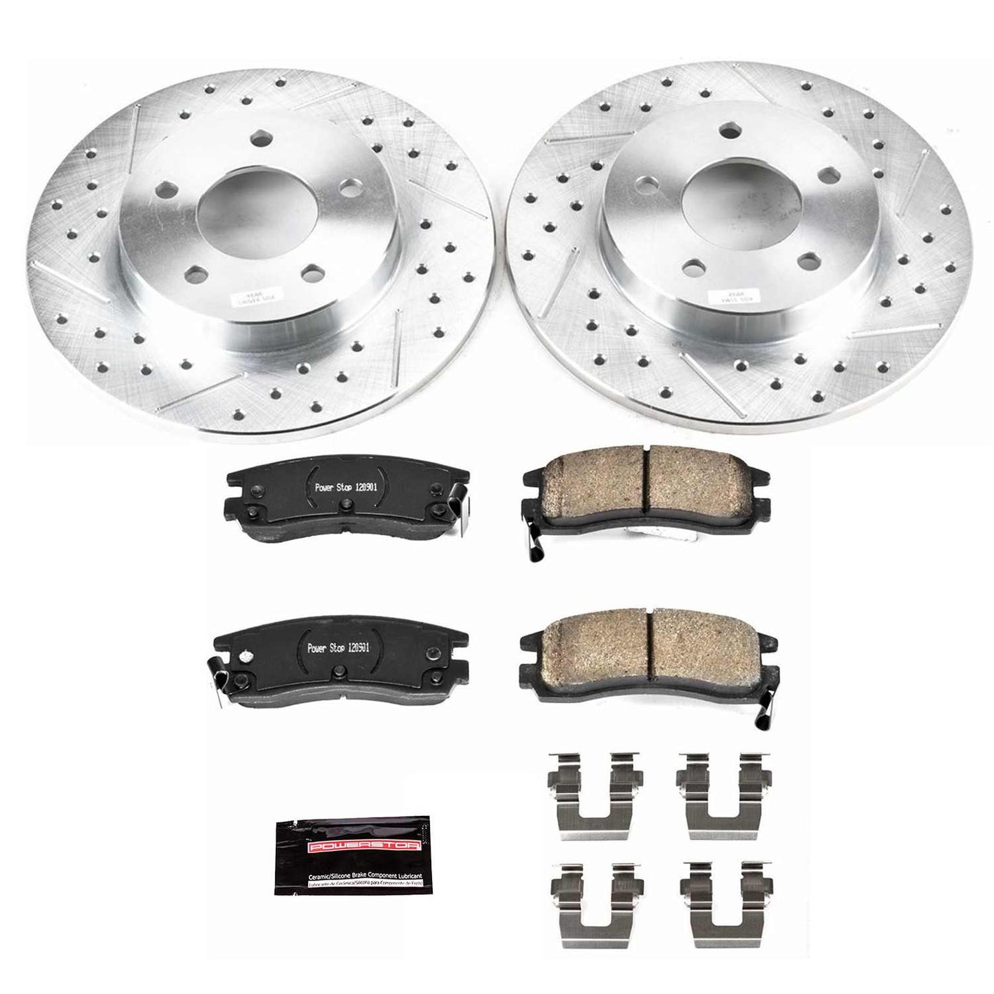 PowerStop Power Stop 00-05 Buick LeSabre Rear Z23 Evolution Sport Brake Kit K1526