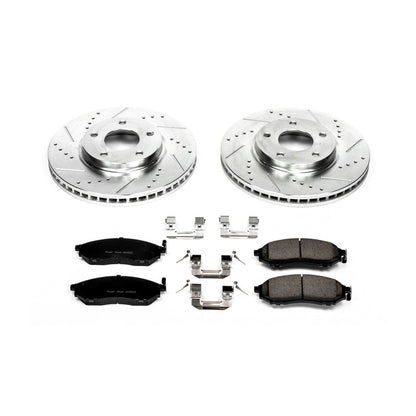 PowerStop Power Stop 03-04 Infiniti M45 Front Z23 Evolution Sport Brake Kit K152