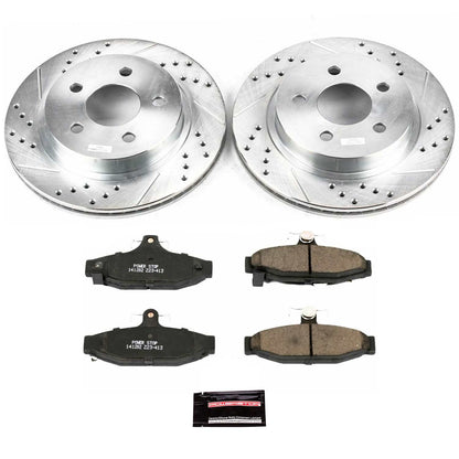 PowerStop Power Stop 93-97 Chevrolet Camaro Rear Z23 Evolution Sport Brake Kit K1531
