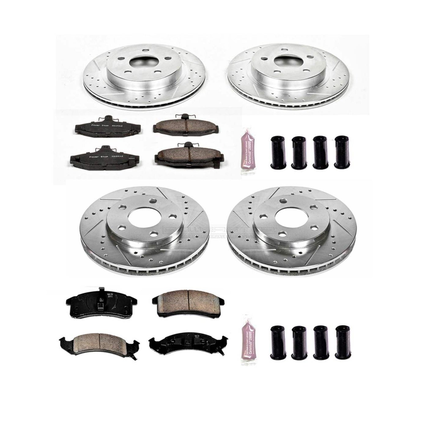 PowerStop Power Stop 1993 Chevrolet Camaro Front & Rear Z23 Evolution Sport Brake Kit K1533