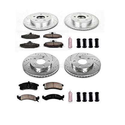 PowerStop Power Stop 1993 Chevrolet Camaro Front & Rear Z23 Evolution Sport Brake Kit K1533