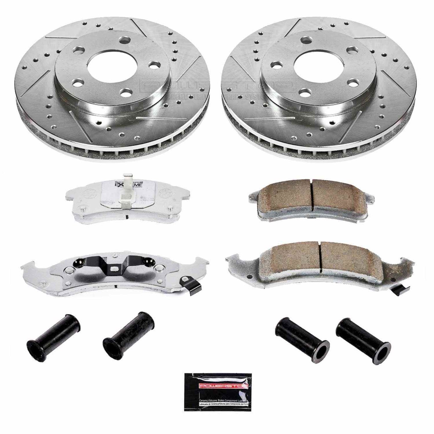 PowerStop Power Stop 94-99 Buick LeSabre Front Z26 Street Warrior Brake Kit K1534-26
