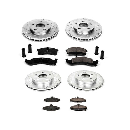 PowerStop Power Stop 94-97 Chevrolet Camaro Front & Rear Z23 Evolution Sport Brake Kit K1535