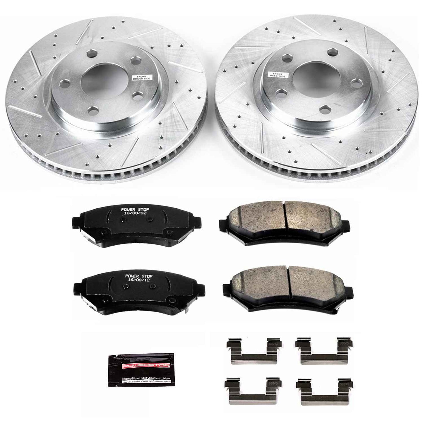 PowerStop Power Stop 00-04 Buick LeSabre Front Z23 Evolution Sport Brake Kit K1542