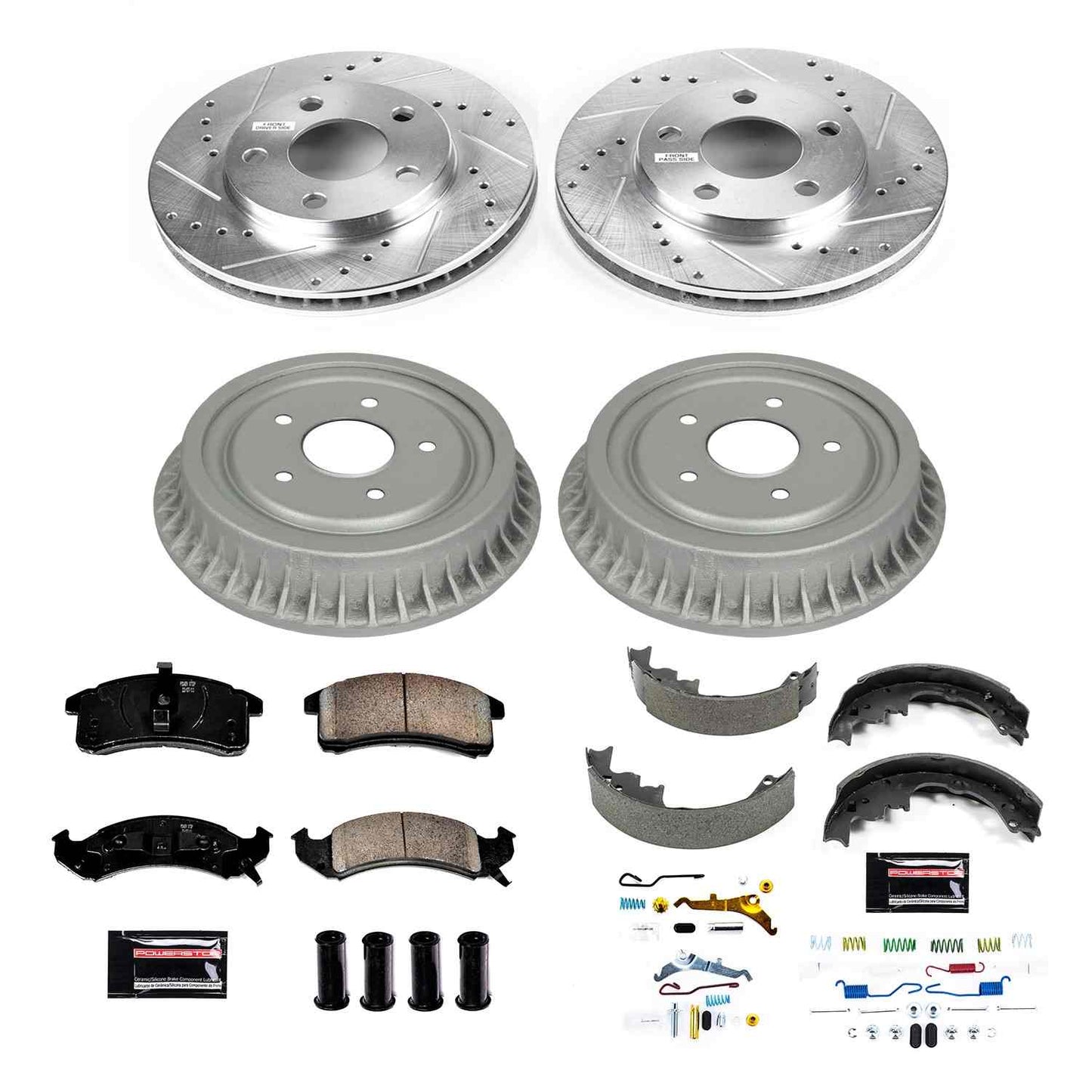 PowerStop Power Stop 1993 Chevrolet Camaro Front & Rear Z23 Evolution Sport Brake Kit K15440DK