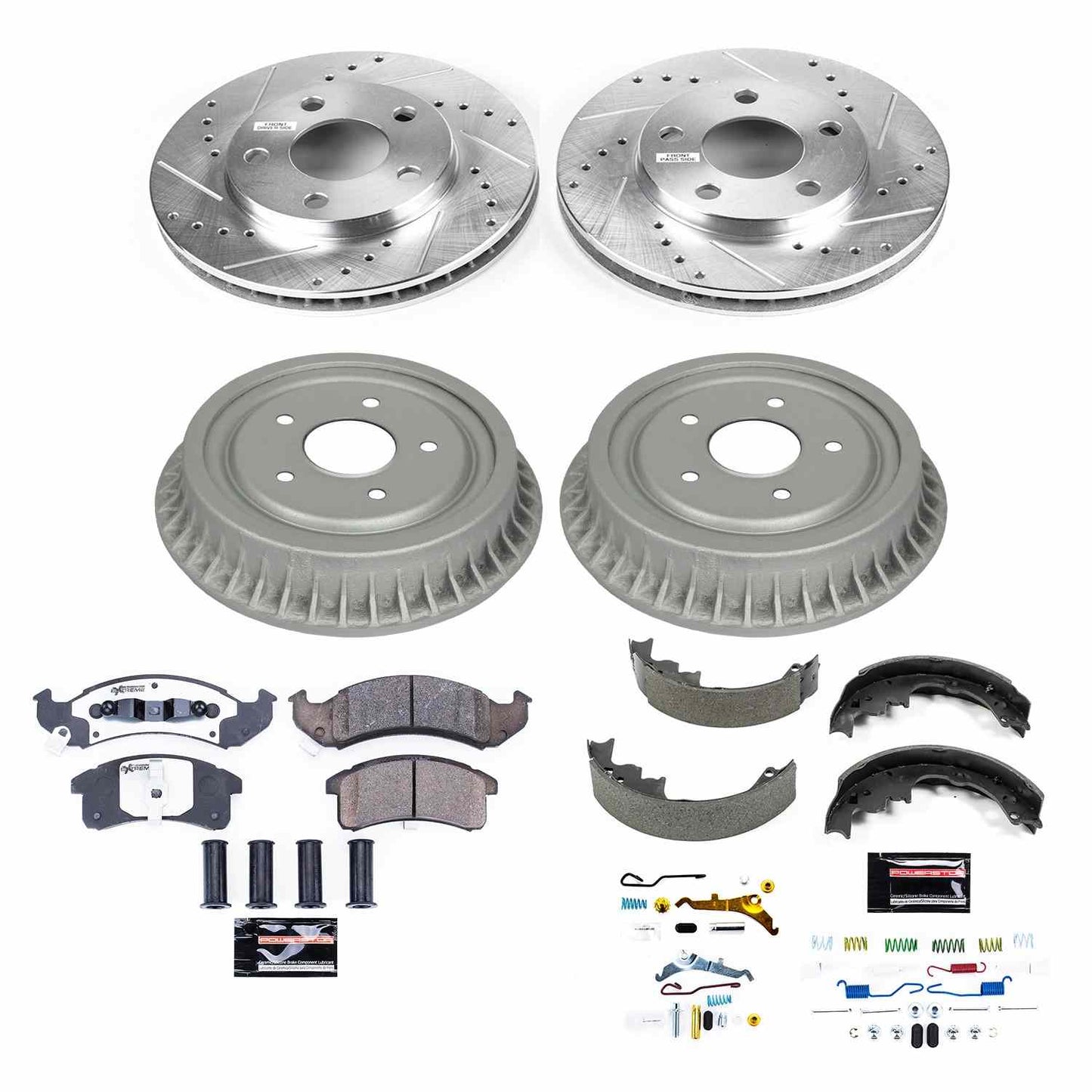 PowerStop Power Stop 94-97 Chevrolet Camaro Front & Rear Z26 Street Warrior Brake Kit K15441DK-26
