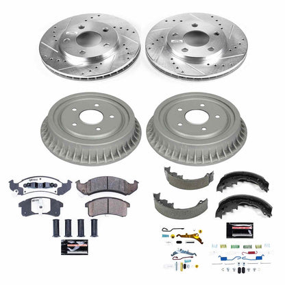 PowerStop Power Stop 94-97 Chevrolet Camaro Front & Rear Z26 Street Warrior Brake Kit K15441DK-26