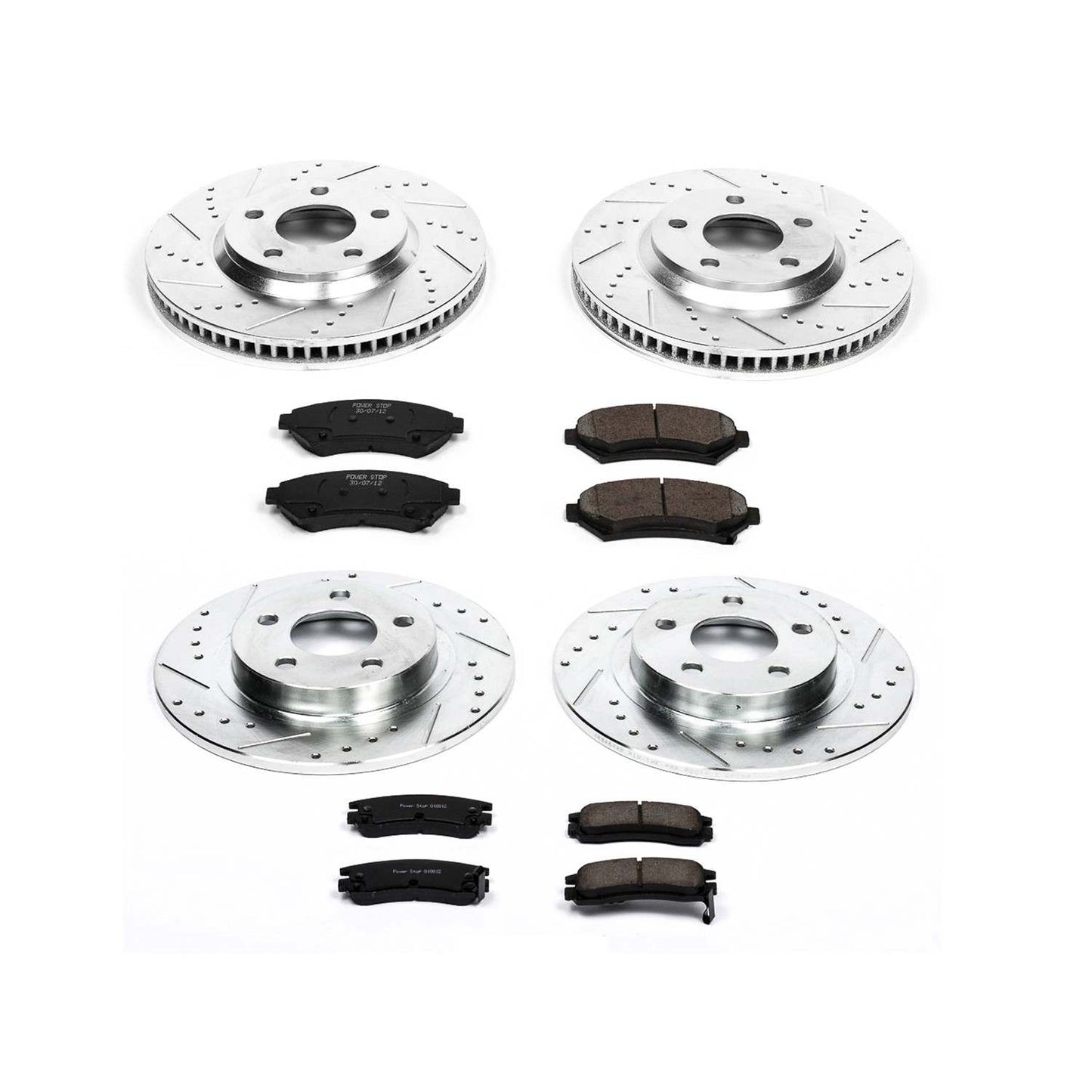 PowerStop Power Stop 03-05 Buick Park Avenue Front & Rear Z23 Evolution Sport Brake Kit K1545