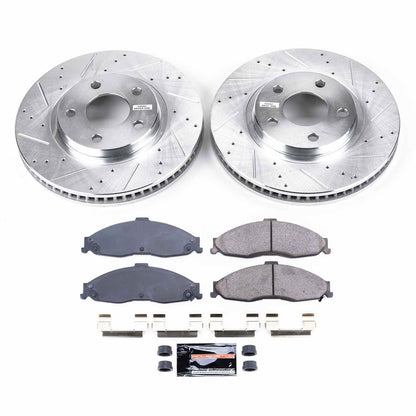 PowerStop Power Stop 98-02 Chevrolet Camaro Front Z23 Evolution Sport Brake Kit K1547