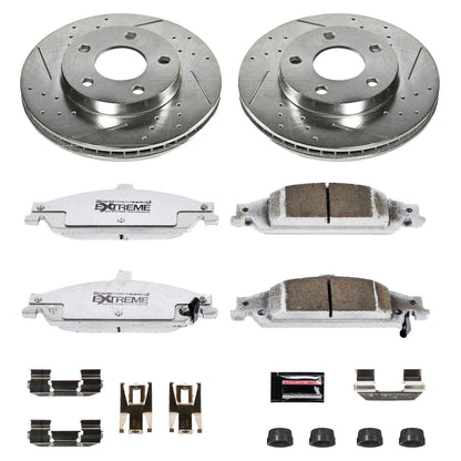 PowerStop Power Stop 04-05 Chevrolet Classic Front Z26 Street Warrior Brake Kit K1551-26
