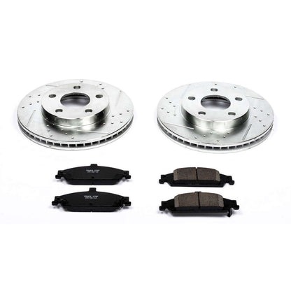 PowerStop Power Stop 04-05 Chevrolet Classic Front Z23 Evolution Sport Brake Kit K1551