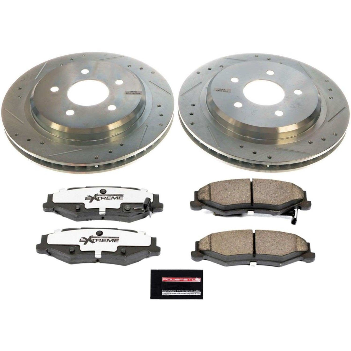 PowerStop Power Stop 04-09 Cadillac XLR Rear Z26 Street Warrior Brake Kit K1563-26