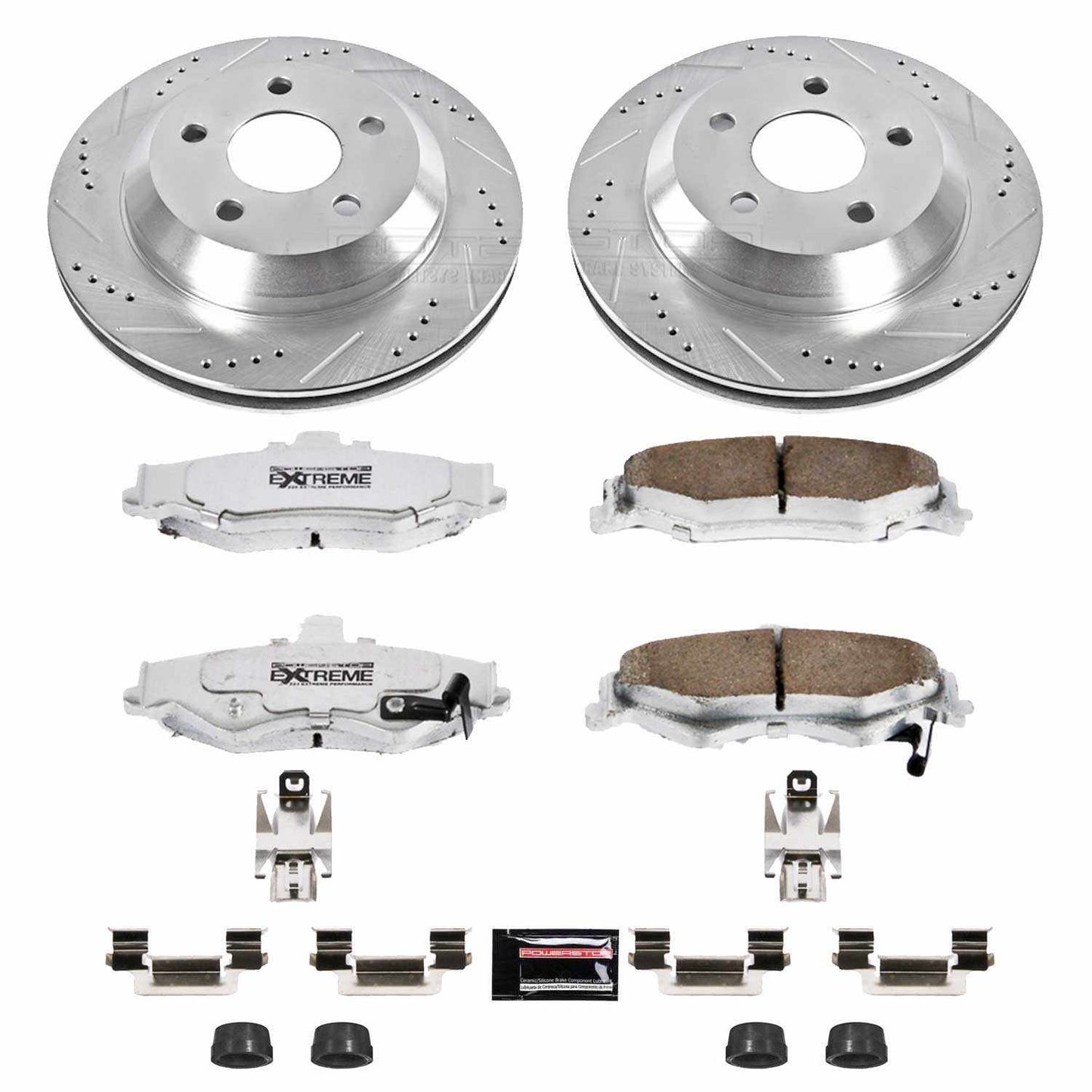 PowerStop Power Stop 98-02 Chevrolet Camaro Rear Z26 Street Warrior Brake Kit K1568-26