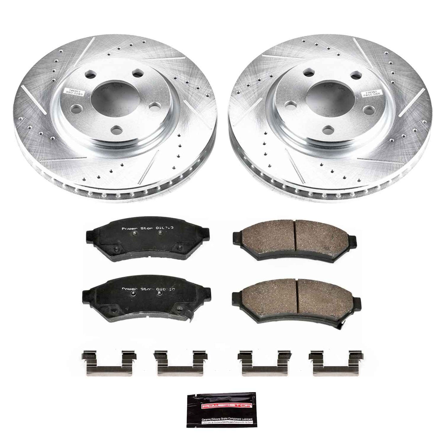 PowerStop Power Stop 05-09 Buick Allure Front Z23 Evolution Sport Brake Kit K1588