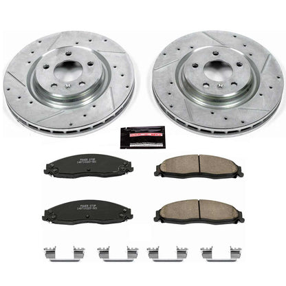 PowerStop Power Stop 05-08 Pontiac Grand Prix Front Z23 Evolution Sport Brake Kit K1597