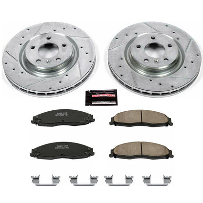 PowerStop Power Stop 05-08 Pontiac Grand Prix Front Z23 Evolution Sport Brake Kit K1597