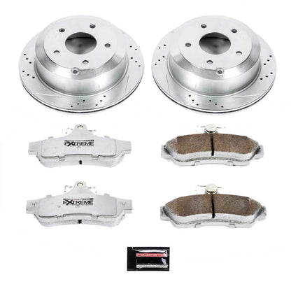 PowerStop Power Stop 05-06 Pontiac GTO Rear Z26 Street Warrior Brake Kit K1601-26
