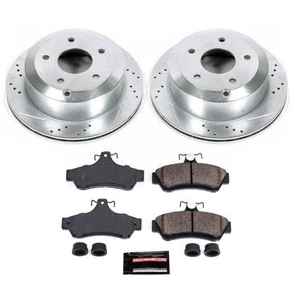 Power Stop 05-06 Pontiac GTO Rear Z23 Evolution Sport Brake Kit K1601