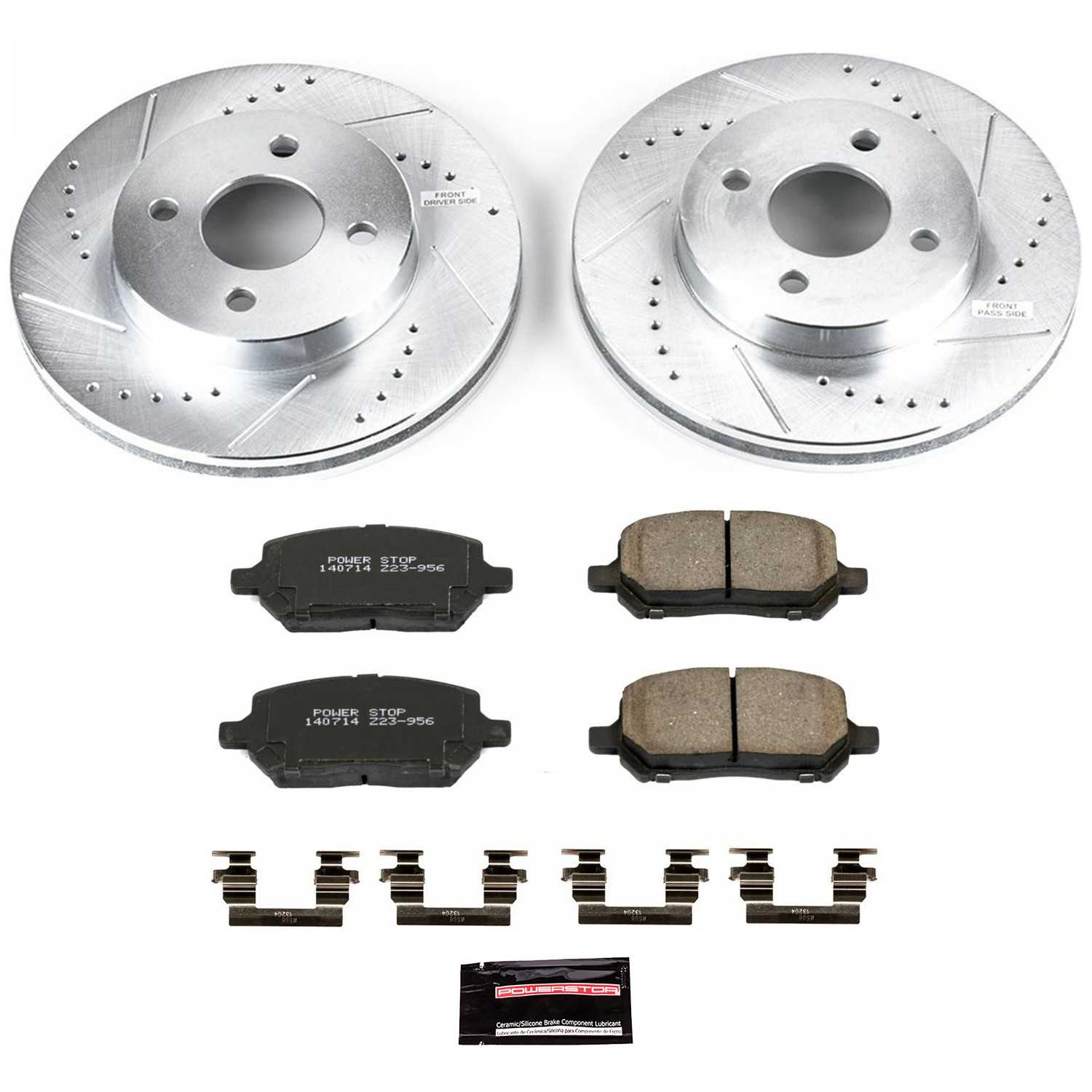 Power Stop 05-10 Chevrolet Cobalt Front Z23 Evolution Sport Brake Kit K1604
