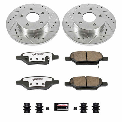 PowerStop Power Stop 05-08 Chevrolet Cobalt Rear Z26 Street Warrior Brake Kit K1616-26