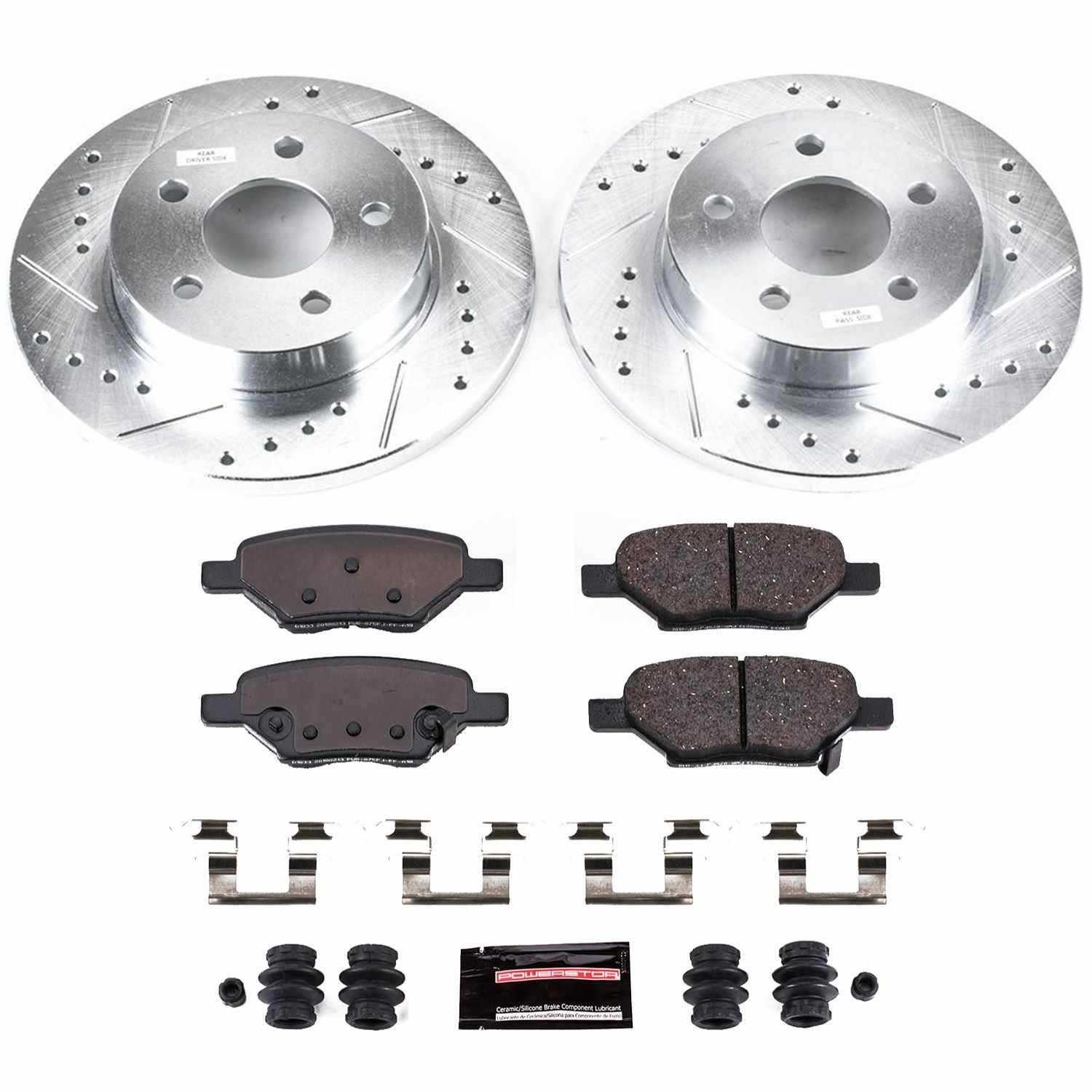 Power Stop 05-08 Chevrolet Cobalt Rear Z23 Evolution Sport Brake Kit K1616