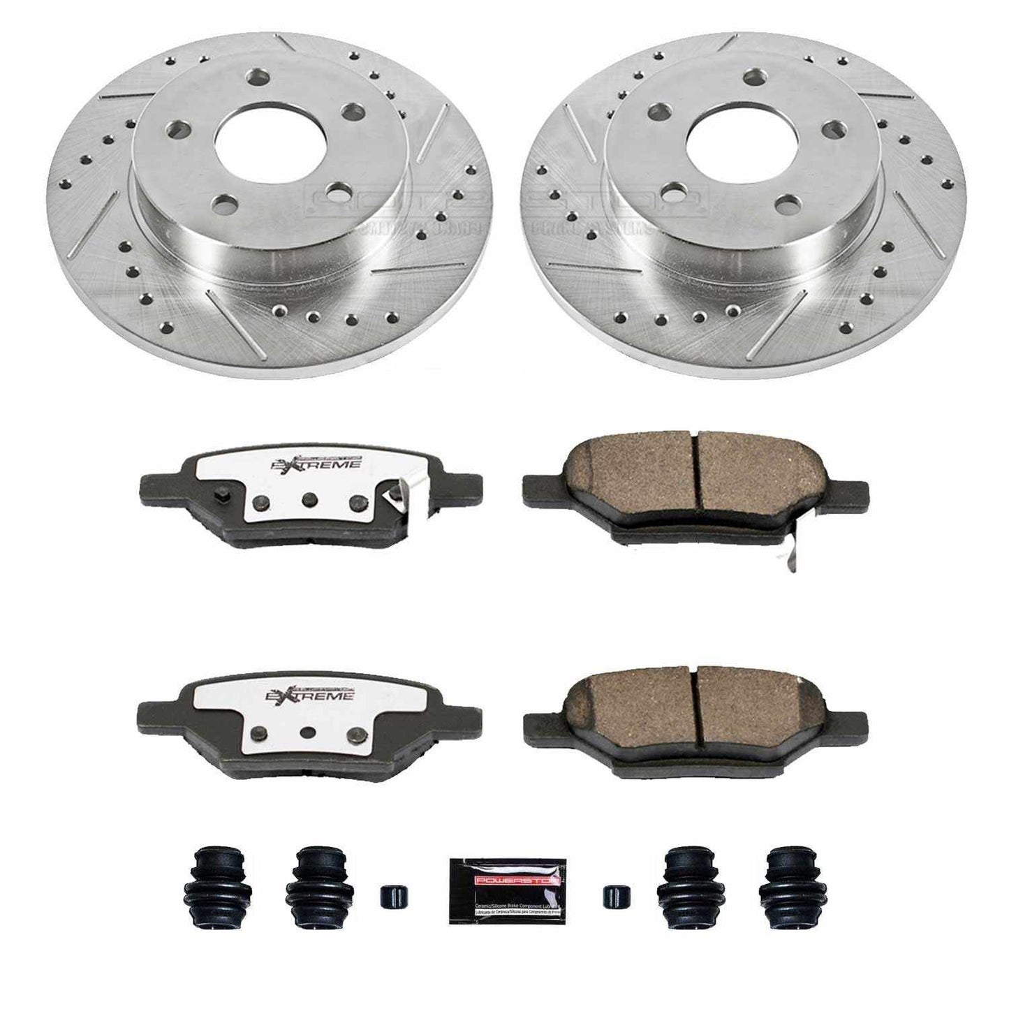 PowerStop Power Stop 04-08 Chevrolet Malibu Front Z26 Street Warrior Brake Kit K1617-26