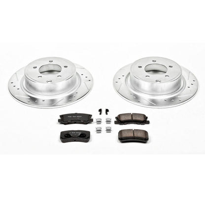 PowerStop Power Stop 11-14 Chrysler 200 Rear Z23 Evolution Sport Brake Kit K1630