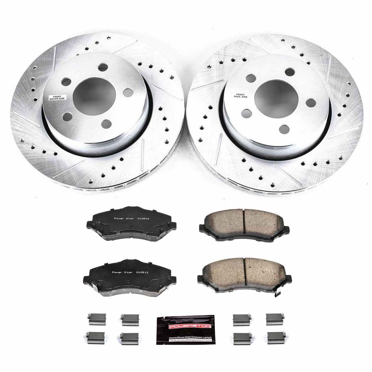 PowerStop Power Stop 07-11 Dodge Nitro Front Z23 Evolution Sport Brake Kit K1631