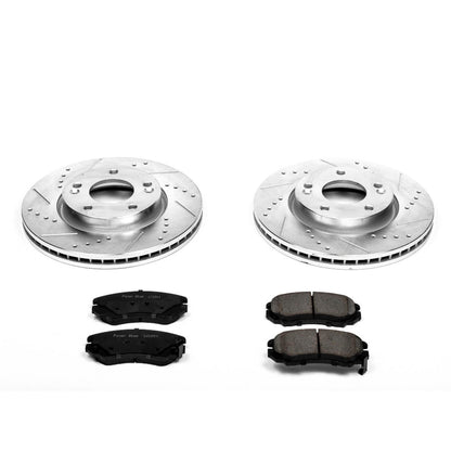 PowerStop Power Stop 06-10 Hyundai Sonata Front Z23 Evolution Sport Brake Kit K165