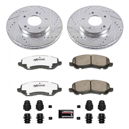 PowerStop Power Stop 01-05 Chrysler Sebring Front Z26 Street Warrior Brake Kit K1678-26