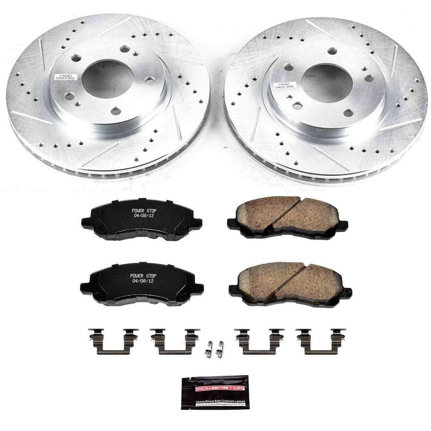 PowerStop Power Stop 01-05 Chrysler Sebring Front Z23 Evolution Sport Brake Kit K1678