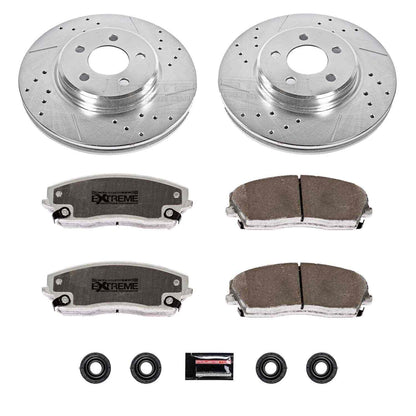 PowerStop Power Stop 05-19 Chrysler 300 Front Z26 Street Warrior Brake Kit K1714-26