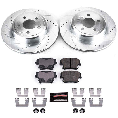 PowerStop Power Stop 05-19 Chrysler 300 Rear Z23 Evolution Sport Brake Kit K1720