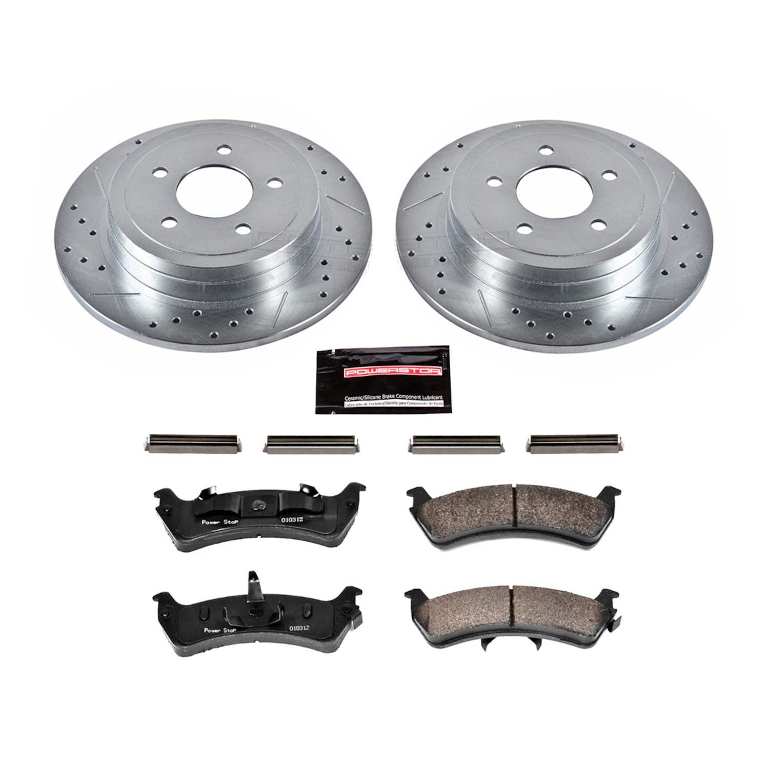 Power Stop 2003 Ford Explorer Sport Rear Z23 Evolution Sport Brake Kit K1770