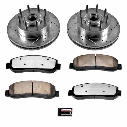 PowerStop Power Stop 05-07 Ford F-250 Super Duty Front Z36 Truck & Tow Brake Kit K1796-36