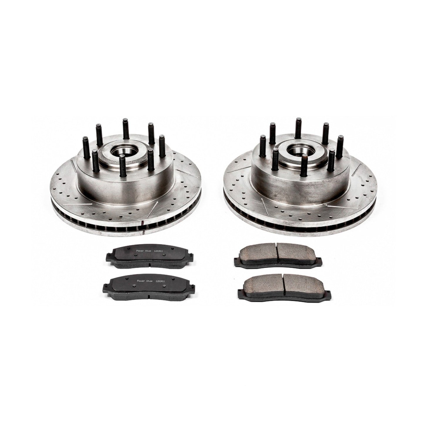 PowerStop Power Stop 05-07 Ford F-250 Super Duty Front Z23 Evolution Sport Brake Kit K1796