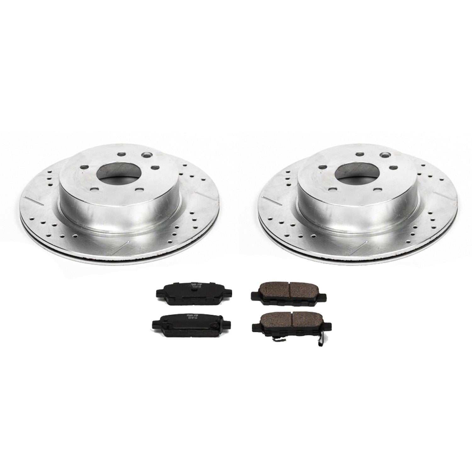 Power Stop 08-12 Infiniti EX35 Rear Z23 Evolution Sport Brake Kit K179