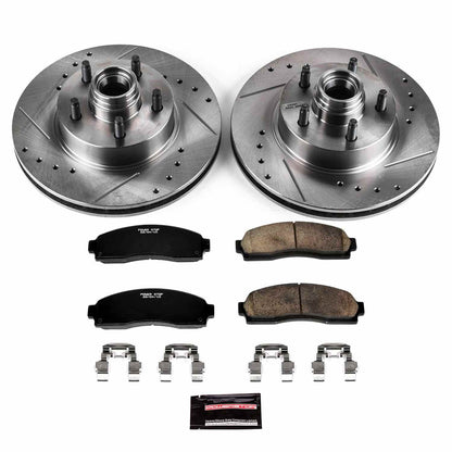 PowerStop Power Stop 03-09 Ford Ranger Front Z23 Evolution Sport Brake Kit K1857