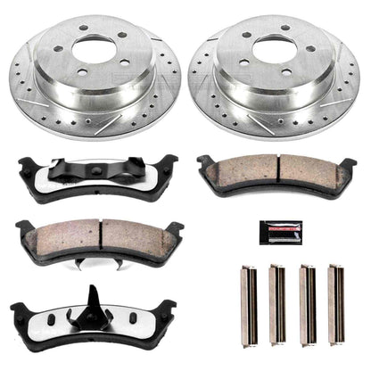 PowerStop Power Stop 95-01 Ford Explorer Rear Z36 Truck & Tow Brake Kit K1858-36