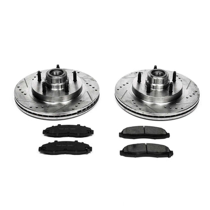 PowerStop Power Stop 97-00 Ford F-150 Front Z23 Evolution Sport Brake Kit K1863
