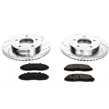 PowerStop Power Stop 97-03 Ford F-150 Front Z23 Evolution Sport Brake Kit K1866