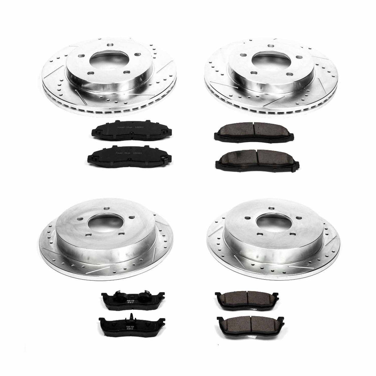 PowerStop Power Stop 99-00 Ford F-150 Front & Rear Z23 Evolution Sport Brake Kit K1867