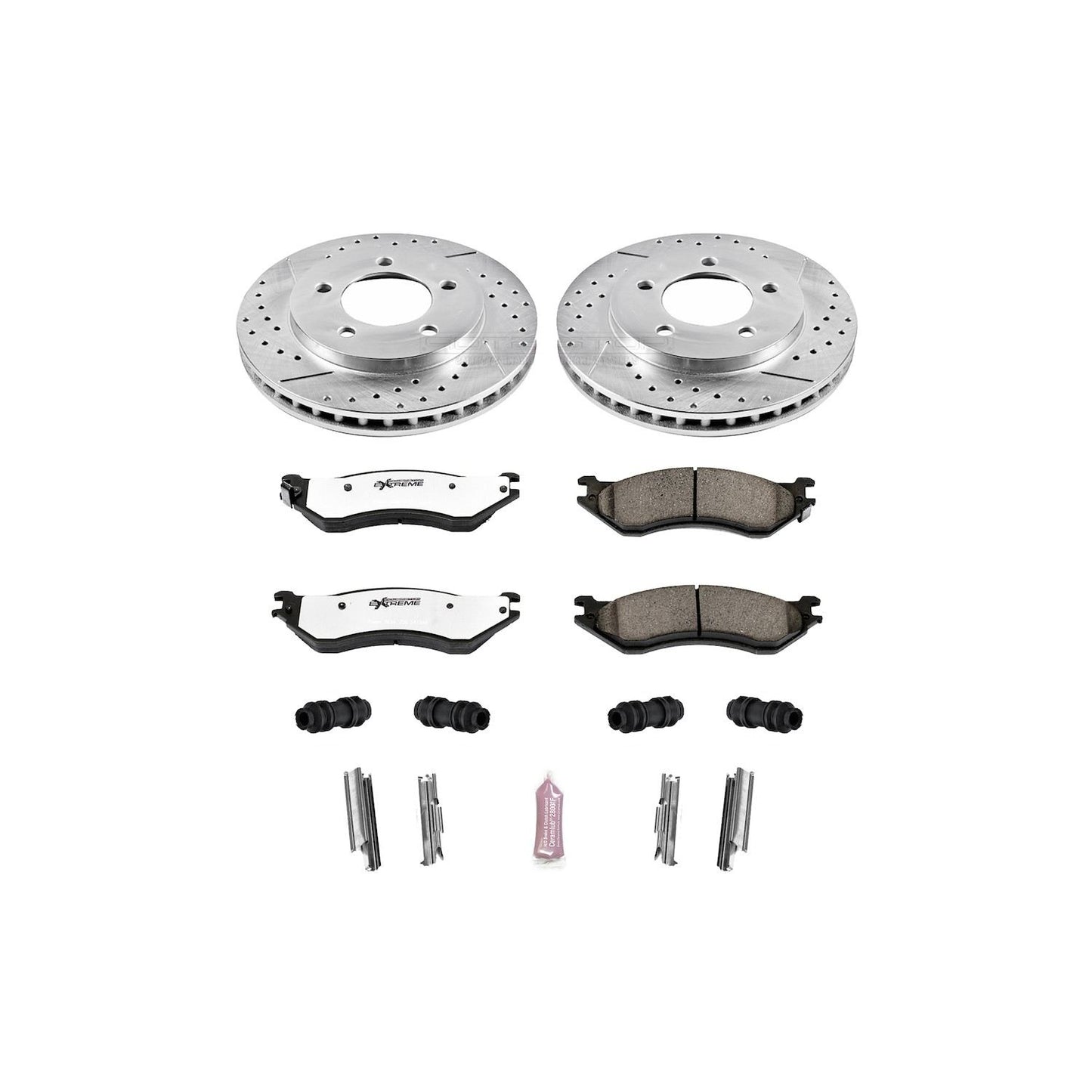 PowerStop Power Stop 97-02 Ford Expedition Front Z36 Truck & Tow Brake Kit K1869-36