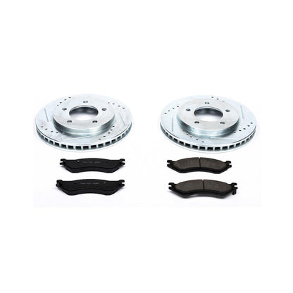 PowerStop Power Stop 97-02 Ford Expedition Front Z23 Evolution Sport Brake Kit K1869