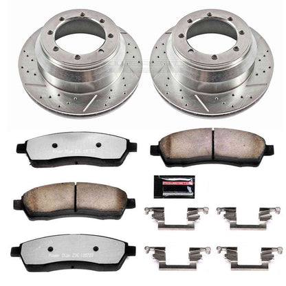 PowerStop Power Stop 99-04 Ford F-350 Super Duty Rear Z36 Truck & Tow Brake Kit K1889-36