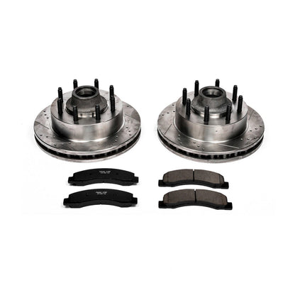 PowerStop Power Stop 00-02 Ford Excursion Front Z23 Evolution Sport Brake Kit K1893