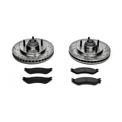 PowerStop Power Stop 00-02 Ford Expedition Front Z23 Evolution Sport Brake Kit K1916